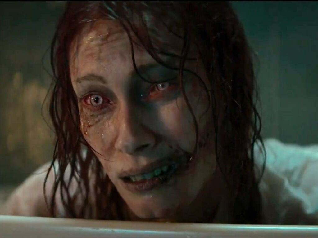 A scene from Evil Dead Rise
