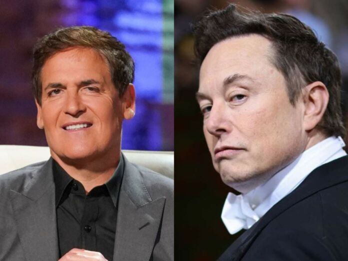 Mark Cuban and Elon Musk