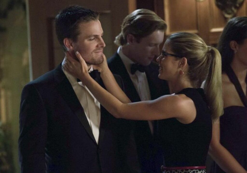 Oliver Queen and Felicity Smoak