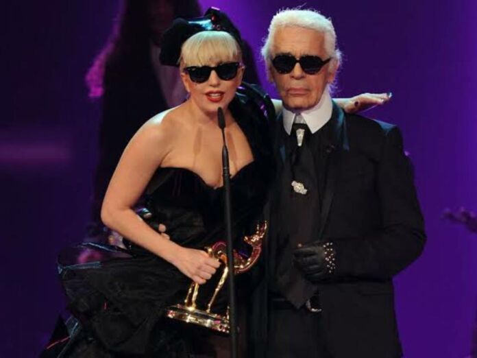 Lady Gaga received praise for her fashion from Karl Lagerfeld