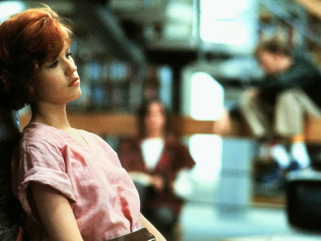 A still from 'The Breakfast Club' with Molly Ringwald