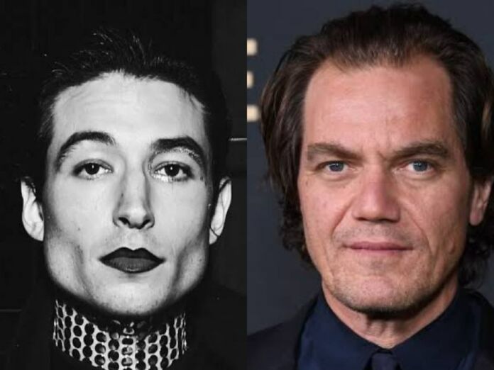 Ezra Miller and Michael Shannon