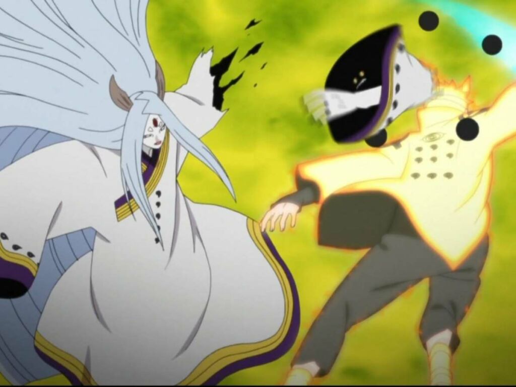 Kaguya and Naruto