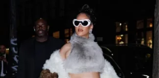 Rihanna in the New York City