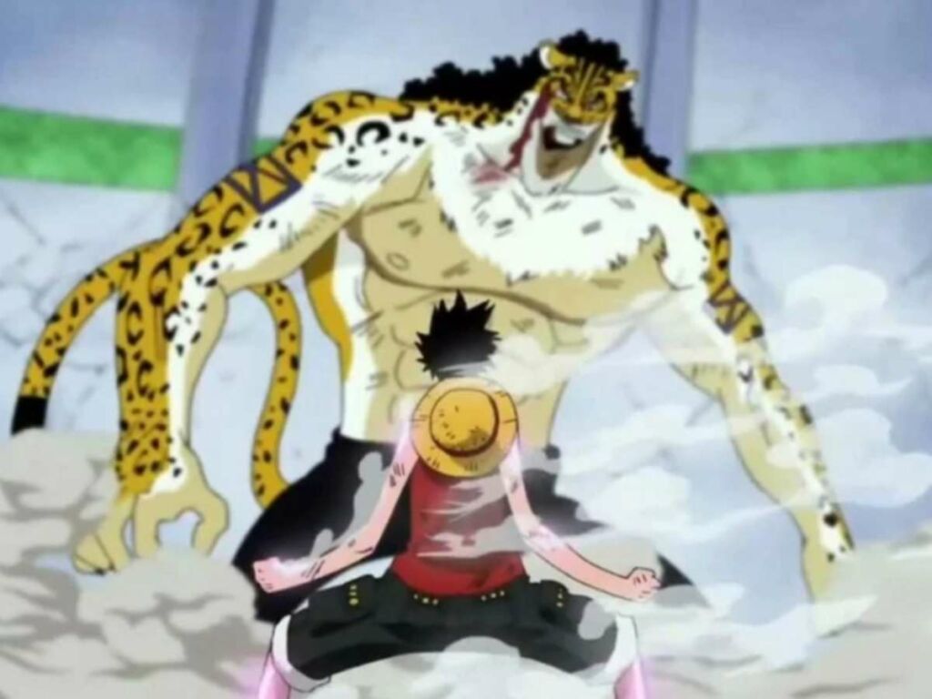 Luffy Vs Rob Lucci