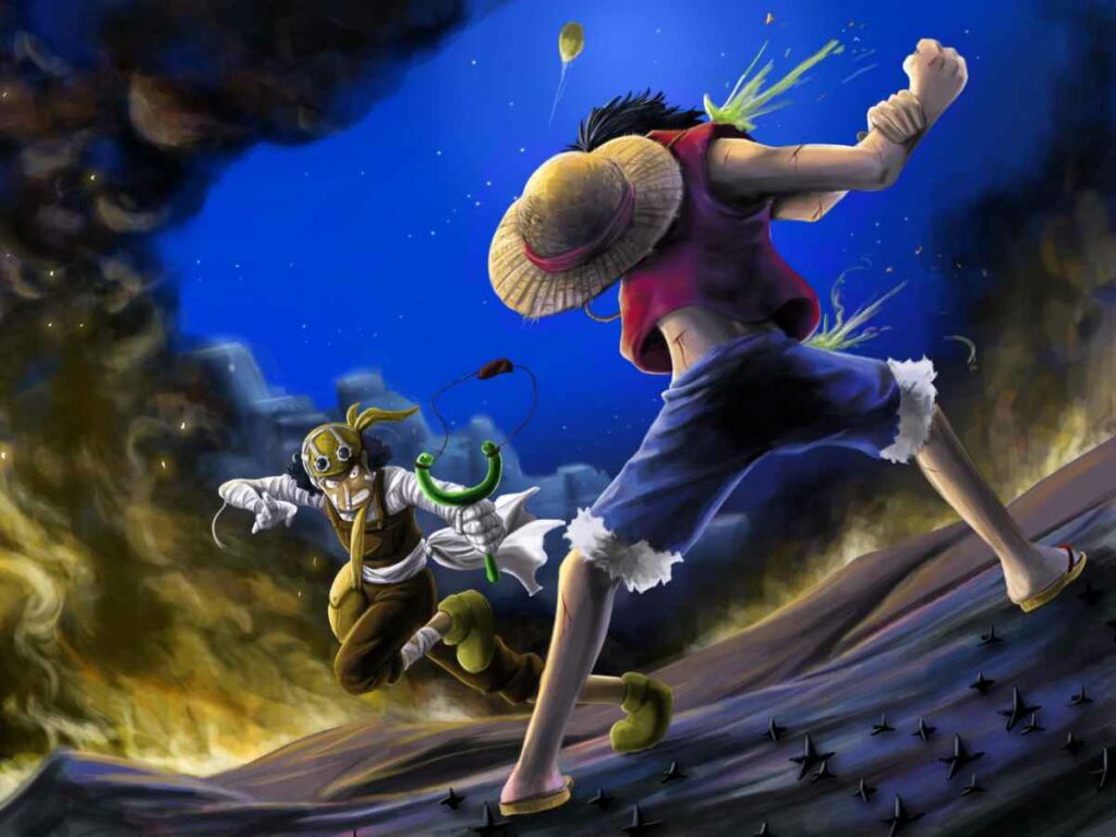 Luffy Vs Usopp