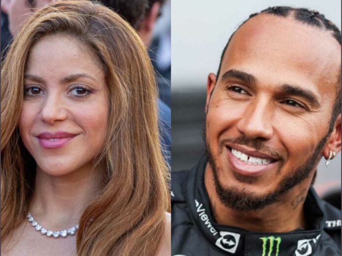 Shakira and Lewis Hamilton have been clicked spending time together