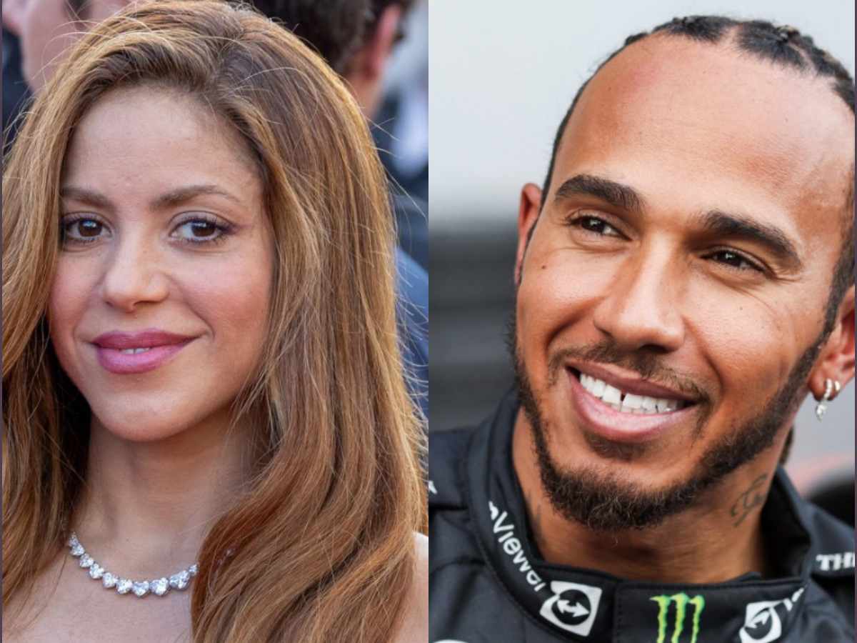 "Traded Twingo For Mercedes": Shakira Spotted With Lewis Hamilton On A