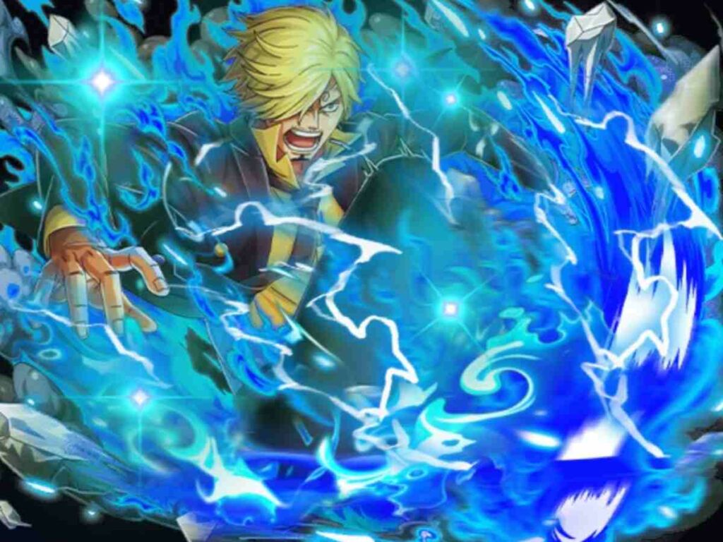 Sanji using Ifrit Jambe