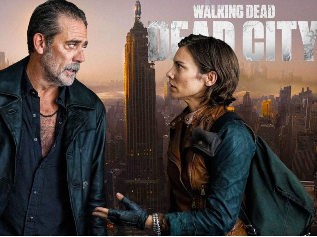Negan and Maggie in 'The Walking Dead' spin-off