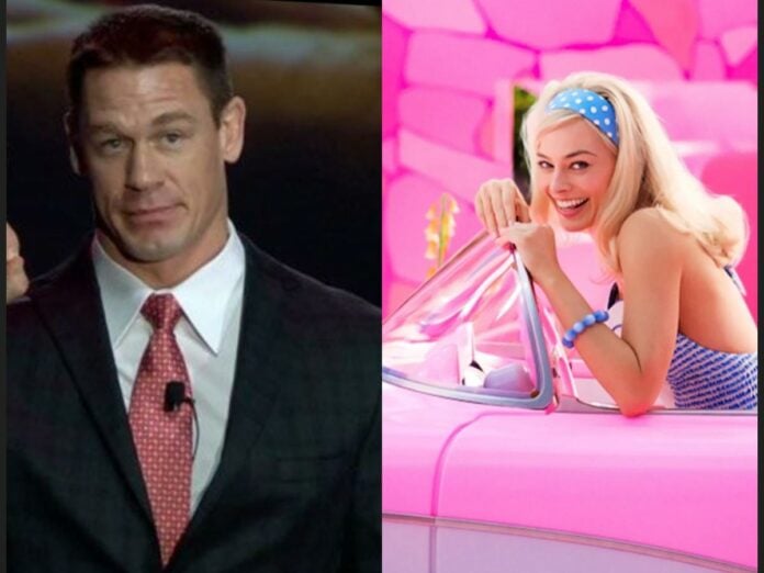 John Cena talked to Margot Robbie about having a role in 'Barbie'