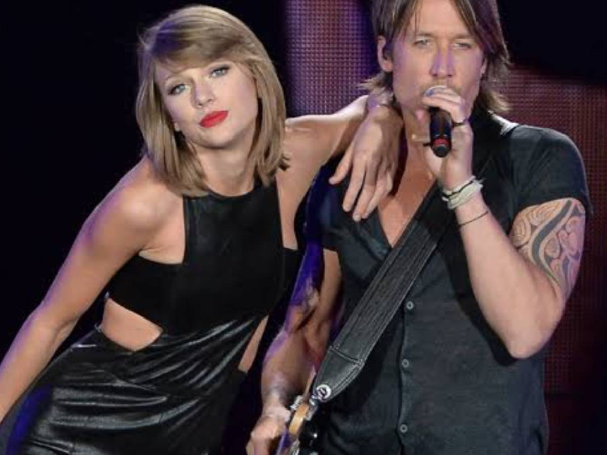 Taylor Swift with Keith Urban