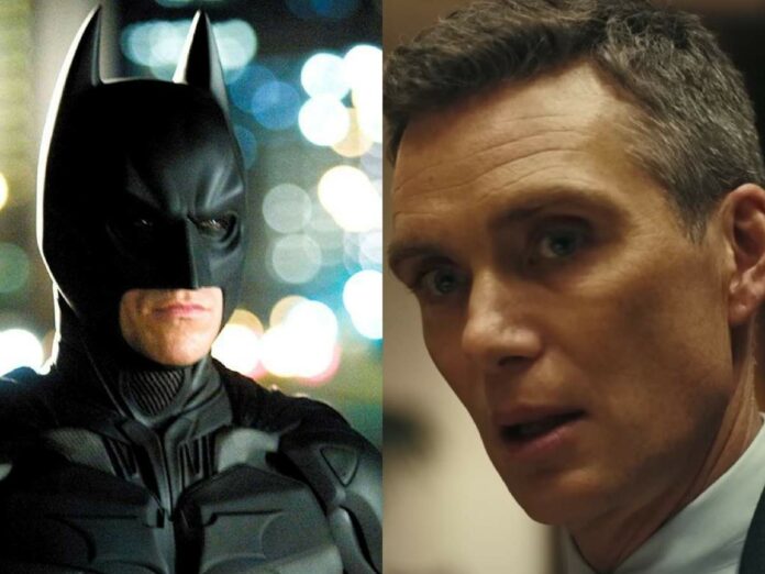 The British filmmaker is comparing Batman (Christian Bale) And Robert J. Oppenheimer (Cillian Murphy)
