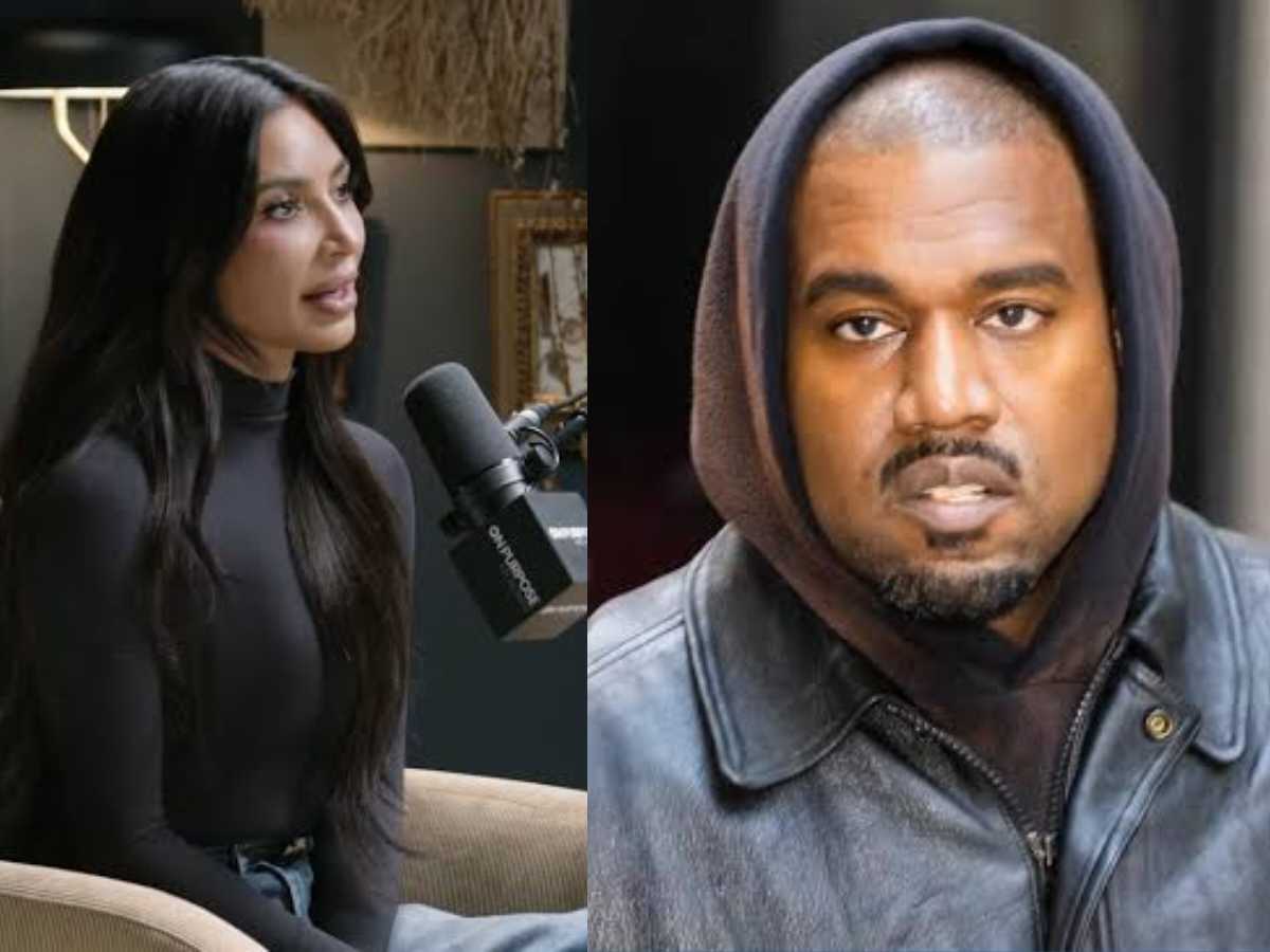 Kim Kardashian takes a hit at Ye during the Jay Shetty podcast