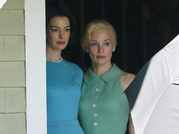 Jessica Chastain And Anne Hathaway in 'Mothers' Instinct'