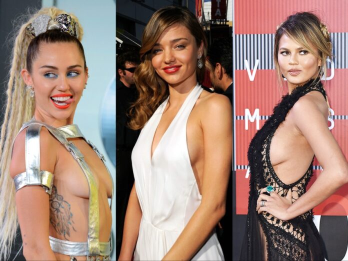 Celebrities who have followed side-boob trend