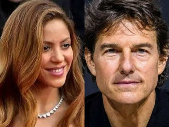Shakira is begging to Tom Cruise to stop flirting with him