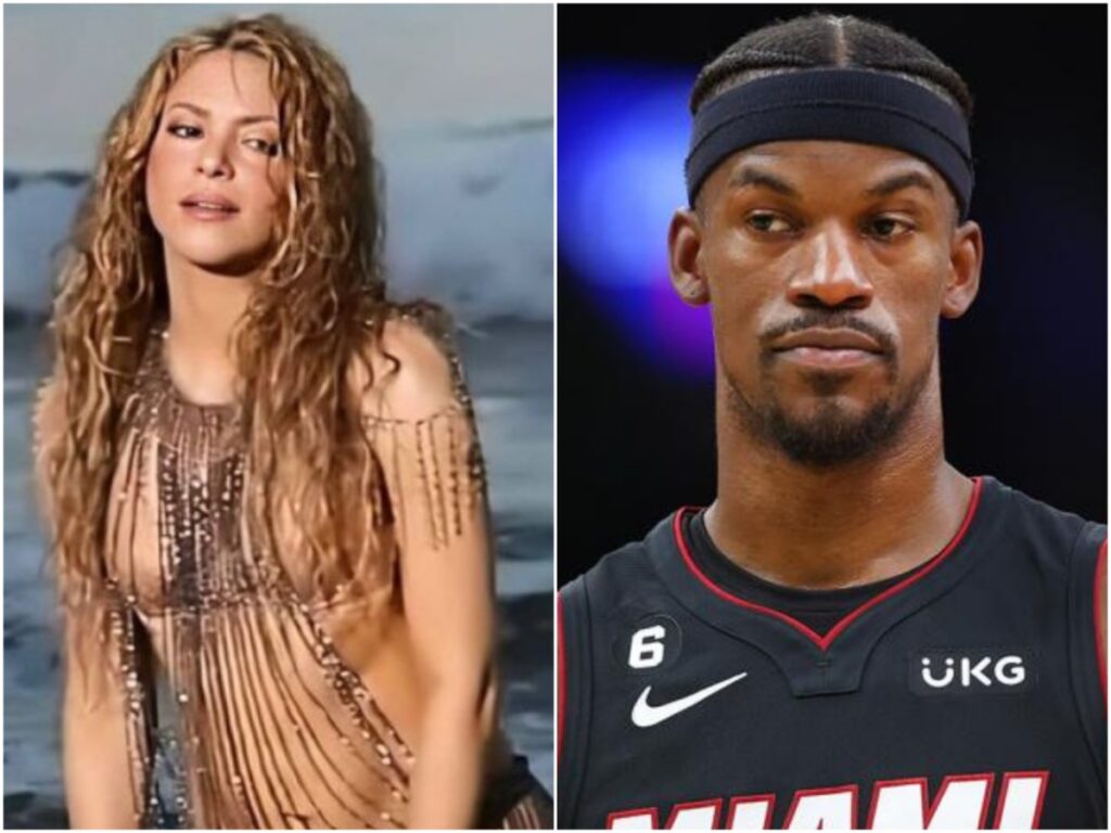 Shakira and Jimmy Butler