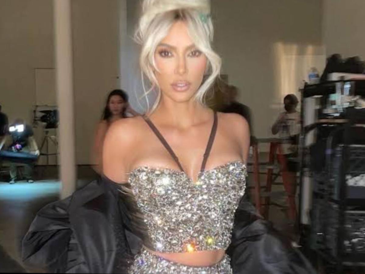 Kim Kardashian in Dolce & Gabbana for Milan Fashion Week