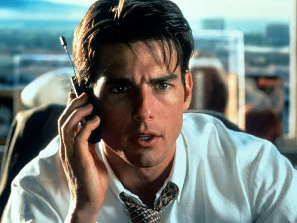 A scene from Jerry Maguire