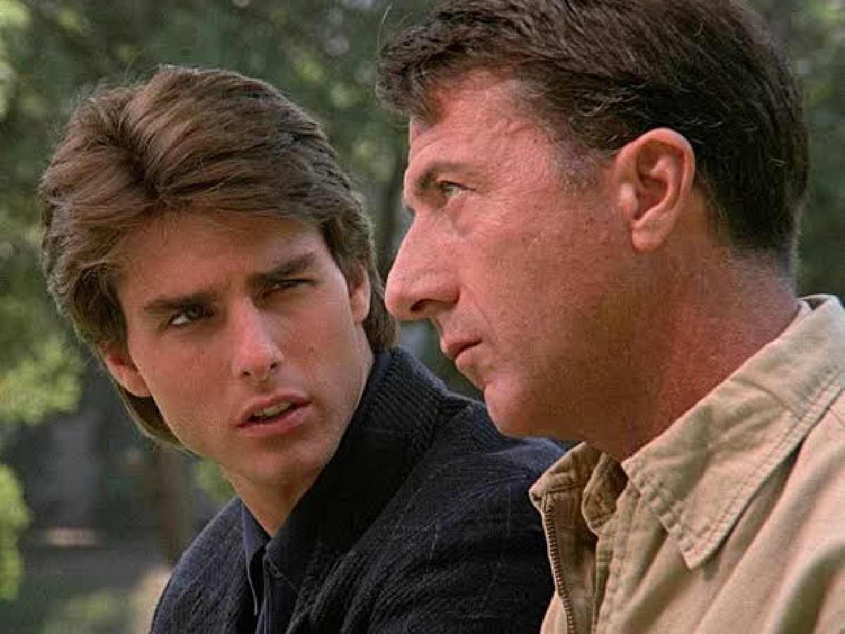 Tom Cruise and Dustin Hoffman in Rain Man 