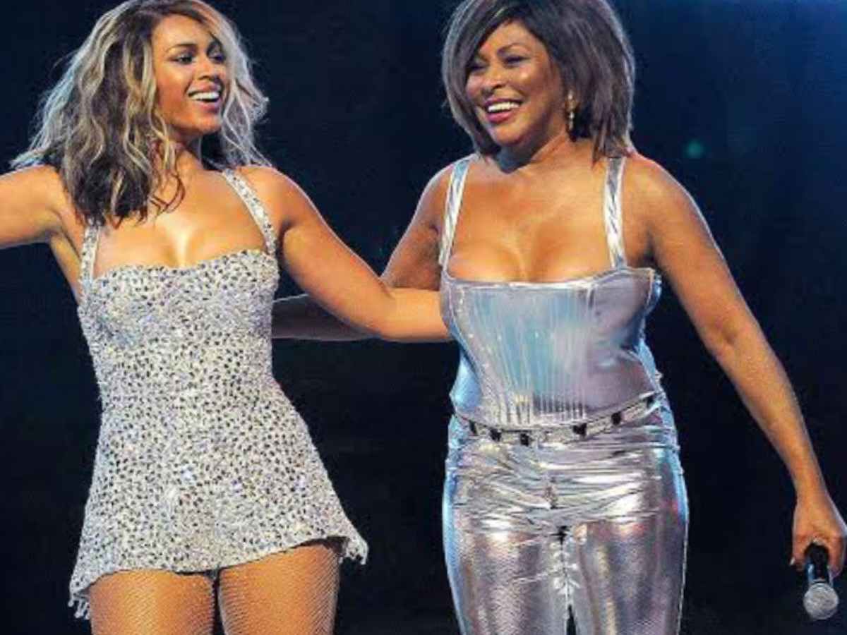 Beyoncé and Tina Turner