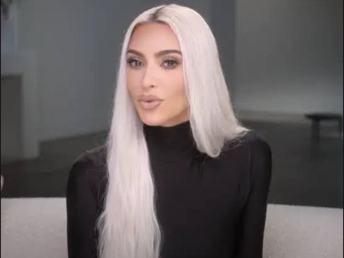 Kim Kardashian during the first episode of the third season of 'The Kardashians'