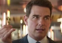 Tom Cruise in Mission Impossible 7