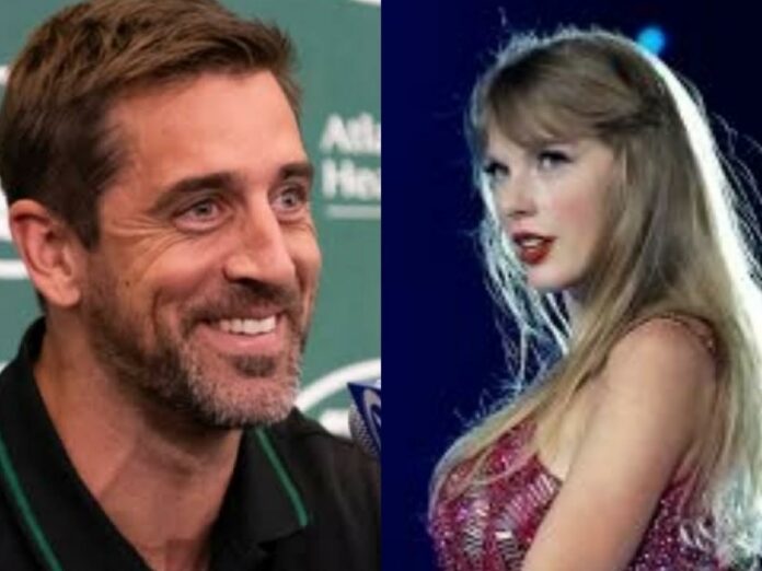 NFL fans trolled Aaron Rodgers for dancing at the Taylor Swift's New Jersey concert