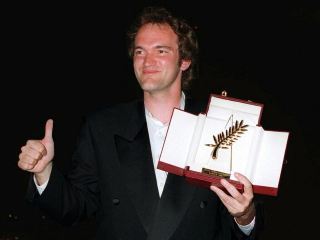Quentin Tarantino 
won the Palme d’Or for 'Pulp Fiction' in 1994