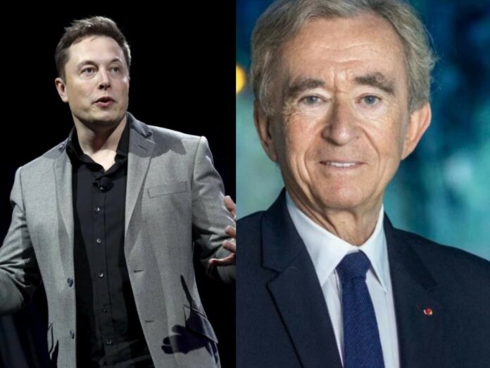 Elon Musk steps over Bernard Arnault to become the world's richest man