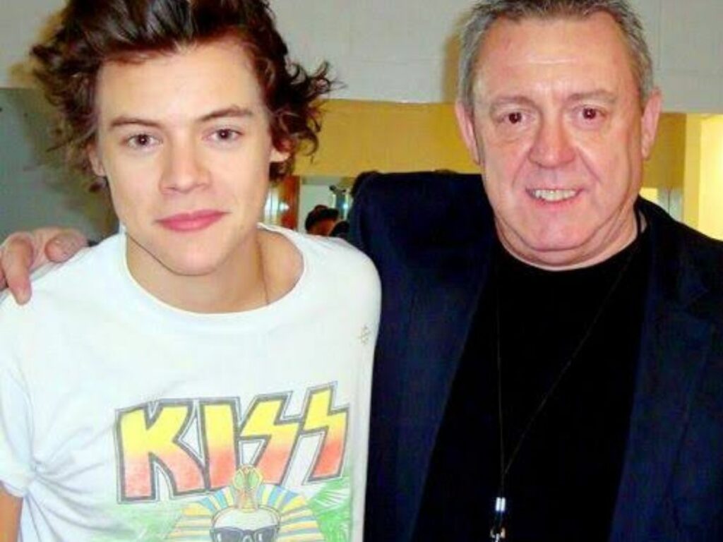Harry Styles and father Desmond Styles