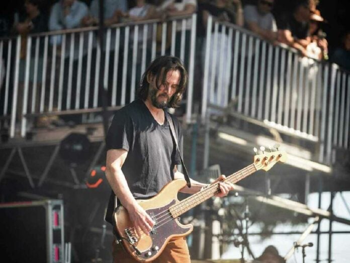 Keanu Reeves at the 2023 BottleRock Napa Valley festival