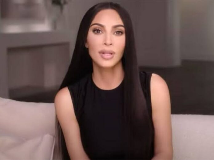 Kim Kardashian during 'The Kardashians' episode