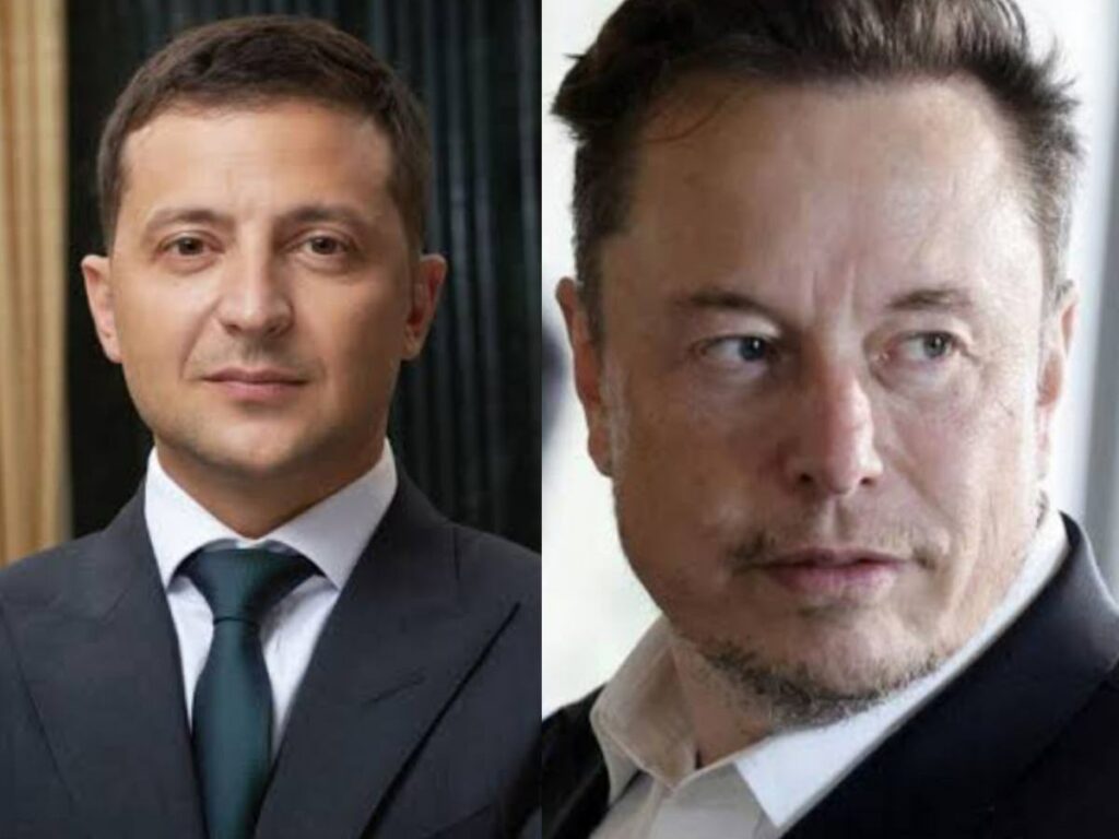 Ukrainian President Volodymyr Zelensky considers Elon Musk a friend 