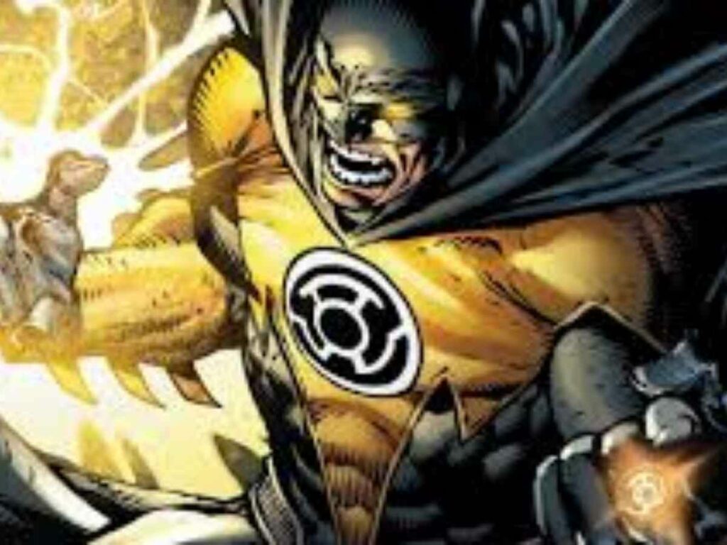 Batman with yellow ring 