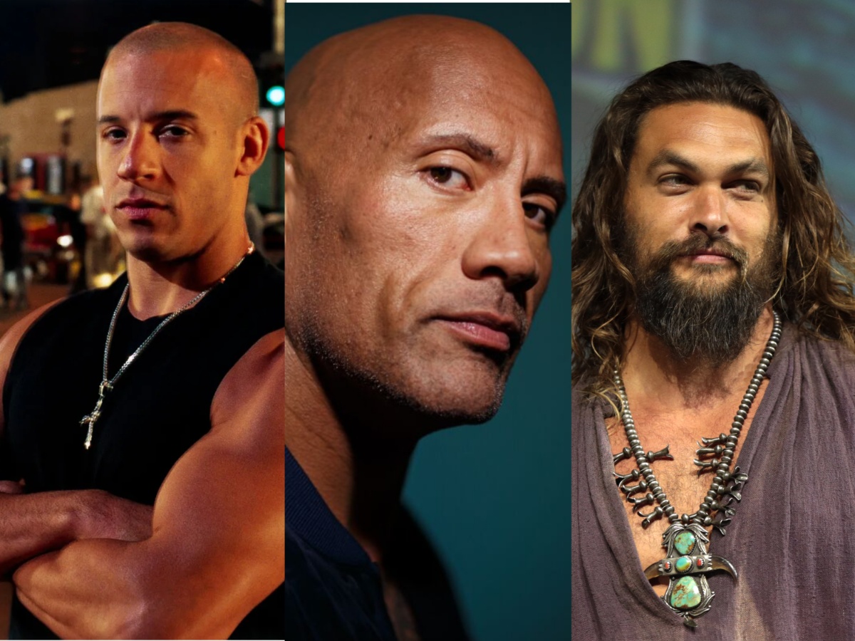 Vin Diesel Jason Momoa Dwayne the Rock Johnson 6'5 Hafbor Julius The  Mountain Bjdrnsson 6' 8 (205 em) Olivier The Dutch Giant Richters 6'  (182 cm) 6' 3 (193 cm) 6' 5 (