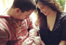 Channing Tatum and Jenna Dewan with their daughter