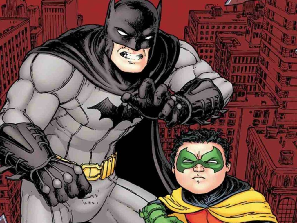 Bruce Wayne & Damian Wayne 