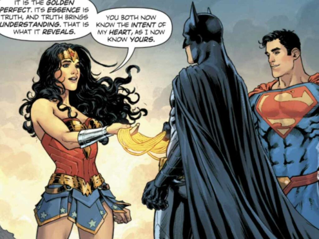 Batman's fued with Wonder Women