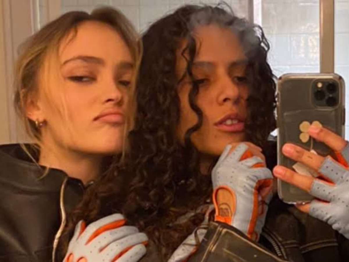 Lily Rose-Depp and 070 Shake