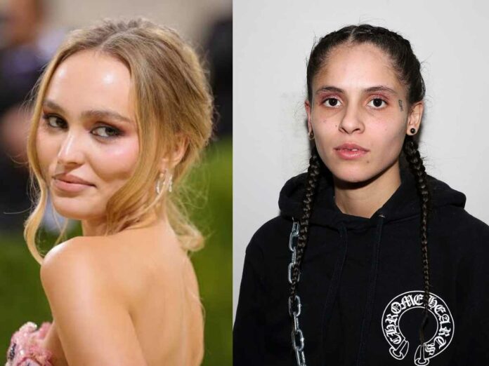 Lily Rose-Depp is currently dating the rapper 070 Shake