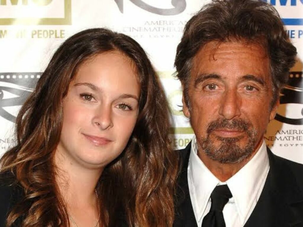 Al Pacino with Julie Marie Pacino 