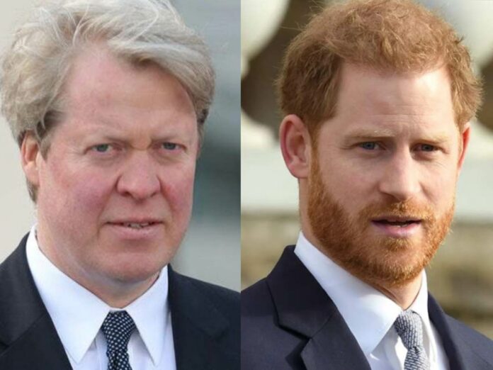 Charles Spencer is standing by his nephew Prince Harry