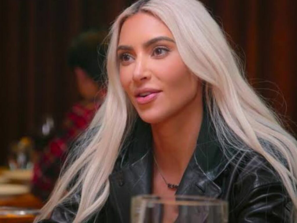 Kim Kardashian during the second episode of the third season of 'The Kardashians'