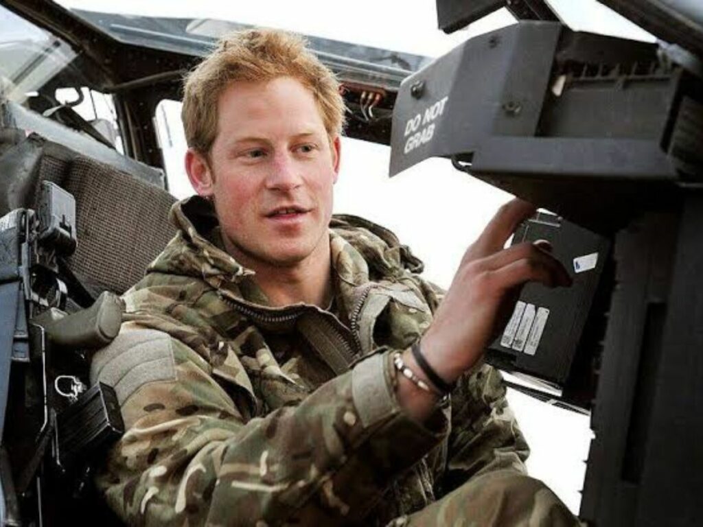 Prince Harry in the military 