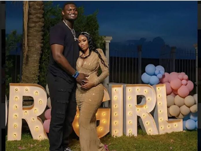 Zion Williamson and girlfriend Ahkeema