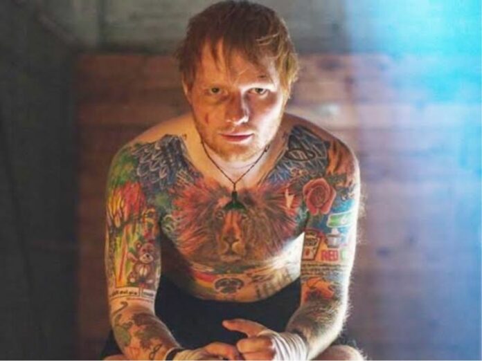 Ed Sheerans tattoo artist claims his body art is ST  Daily Mail  Online