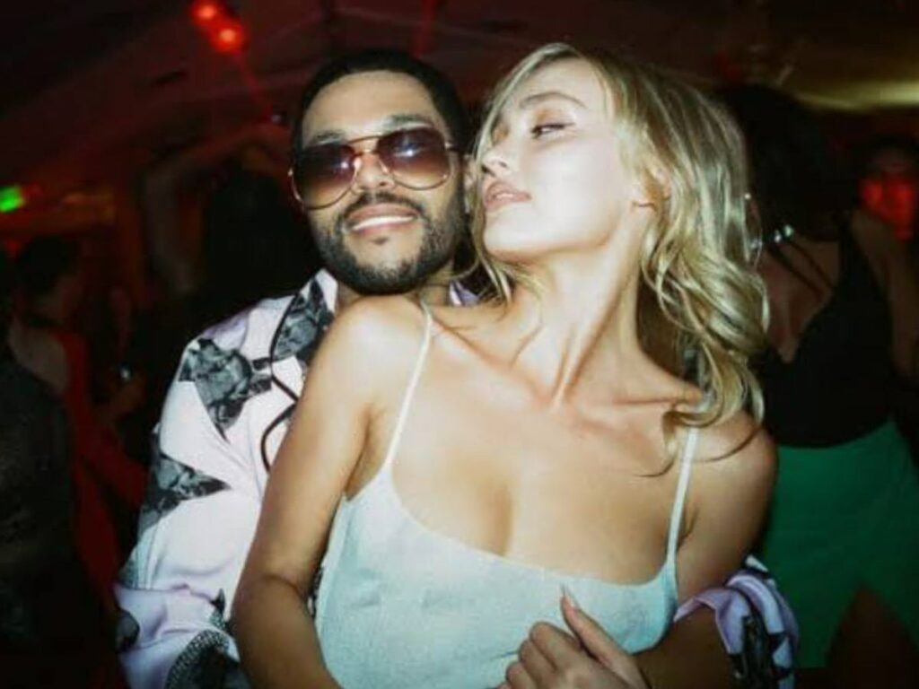 The Weeknd and Lily Rose-Depp in 'The Idol'