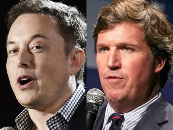 Elon Musk came to promote Tucker Carlson's Twitter news series